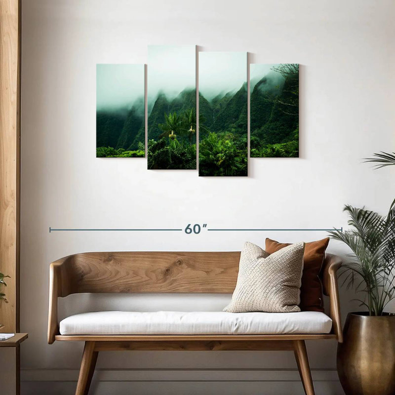 Paysage Alvord brumeux Kaneohe