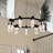 Sorrento 27-in 9-Light Height Adjustable ETL Certified Integrated LED Circular Ring Chandelier