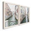 Venice Canal I - ensemble de 2 photos sur toile tendues-873574745-873574748