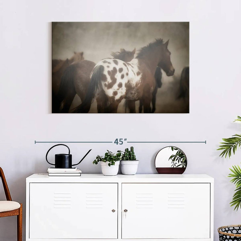 Brampt Appaloosa Herd, 24" H x 36" W