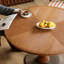 Table ronde en bois massif-133595285