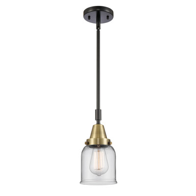 Luminaire suspendu 1 lumière à une cloche
