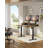 Electric Adjustable Height  Standing Desk Computer Table with Drawers-1072771813-1072771811