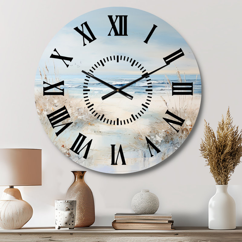 Horloge murale Coastal Ocean, Médium
