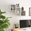 Rosemin 3 Piece Square Floating Shelf