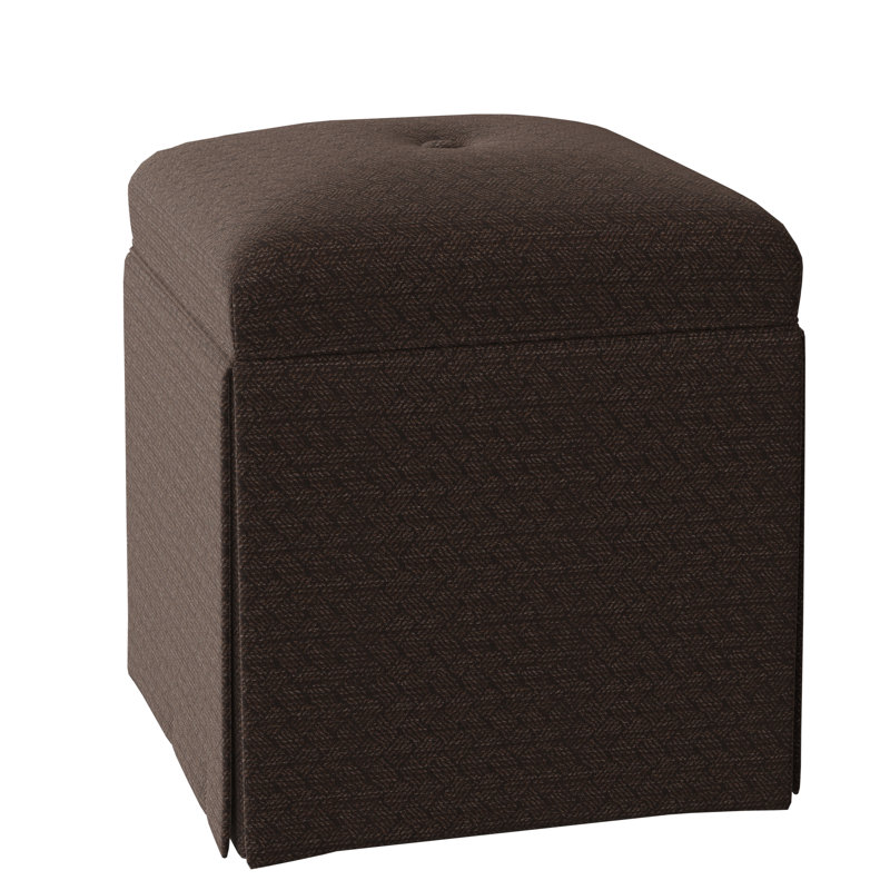 Linden Square Ottoman, Tobacco, Sage (8789 30)