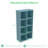 8-Cube Storage Shelf Bookcase - Wooden 4-Tier Open Bookshelf Modern TV Stand up to 55 Inches for Home Office Light Blue-662594651-662594650