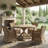 Pomona Round Solid Wood Dining Table-1756176339
