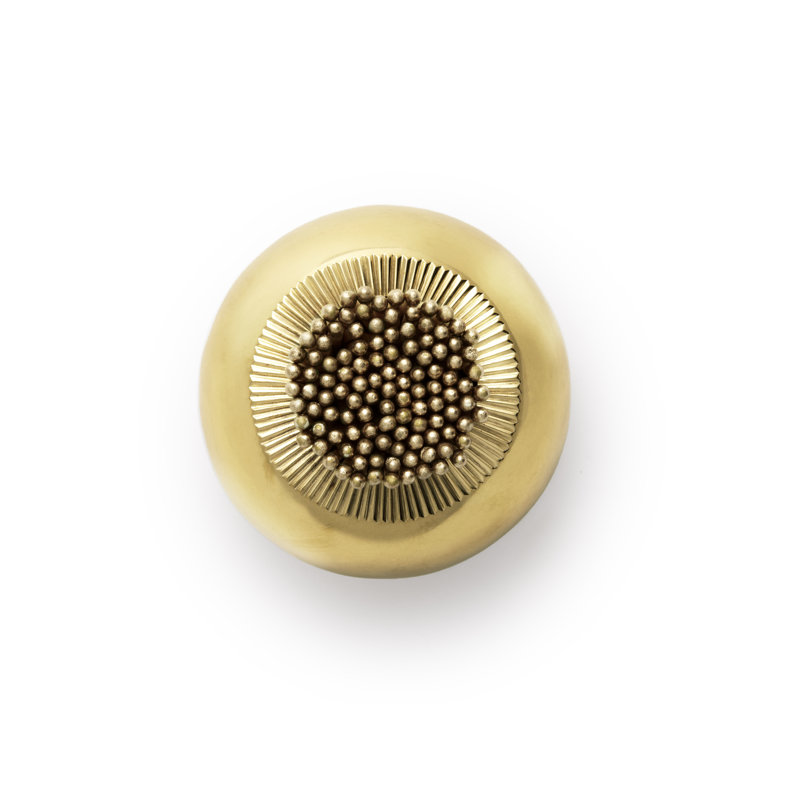 Sphere Striker Brass Match Holder