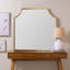 Simone Mantle Collection Flat Metal Mirror-956594249