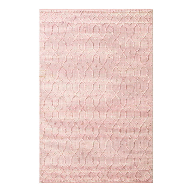 Michailas Geometric Indoor Rug, Rectangle 4'1" x 6'1"