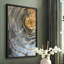 Série ABSTRACT CCLxxvii - reproduction encadrée de qualité supérieure - prête à être accrochée - aucun clou requis-320792310-320792315