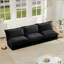 Modern Upholstered Modular Armless 3 Seater Sofa,Deep Seat 3- Seat Sofa Couch Armless Sofa Couch Free Combination, Chenille Fabric