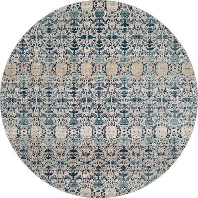 Tapis bleu Power Loom