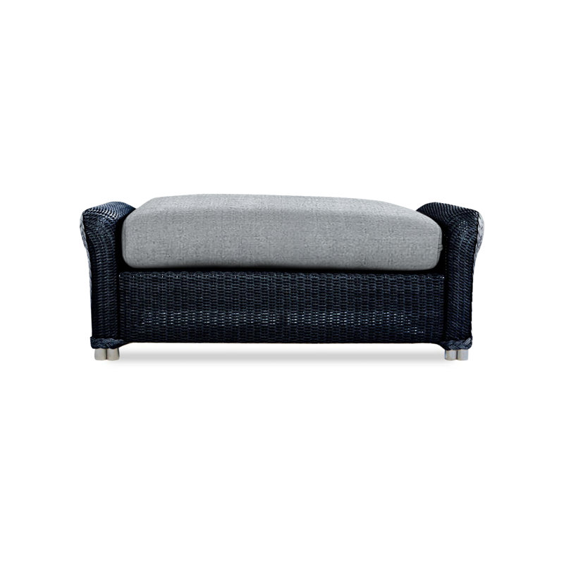 Reflections Outdoor Ottoman, Sandberg Flax, Mink
