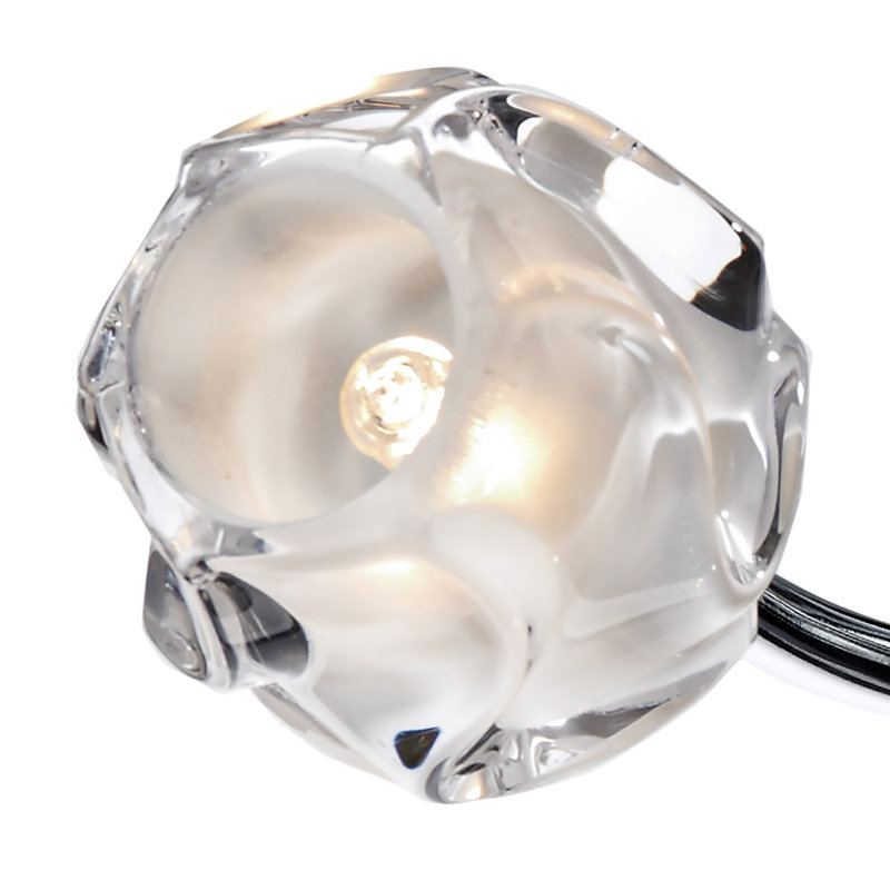 Mcdermott Semi Flush Mount, Polished Chrome