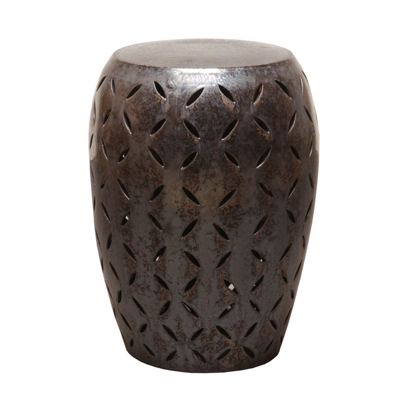 Tabouret de jardin en céramique