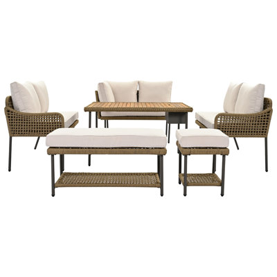 8 - Person Seating Group With Cushions