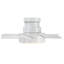 Vox 5 - Blade Indoor/Outdoor Smart Flush Mount Ceiling Fan with Remote Control and LED Light Kit-32650281-32650282