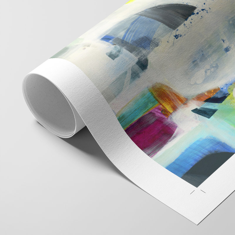 Interaction - Impression sur toile seulement - NON-CADRE, H 36 po x l 24 po
