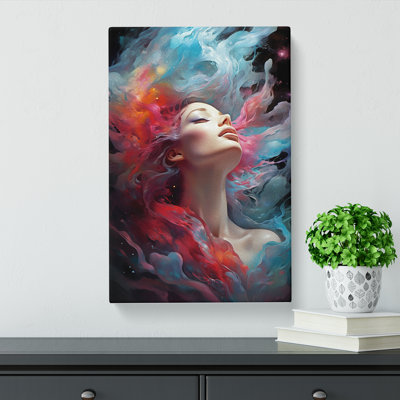 Galaxy Modern Art - Wrapped Canvas