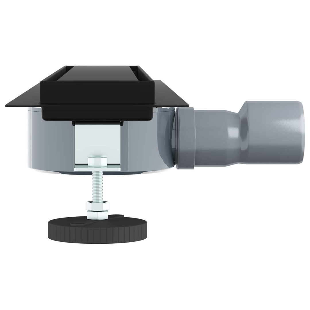 Shower Drain Height Adjustable Stainless Steel 304 Bathroom Fixture