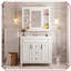 Meuble-lavabo moderne simple avec tiroirs à fermeture en douceur-2108269984