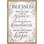 «Blessed Grace Kindness Hope», impression sur toile, impression sur toile encadrée-131996840-131996841