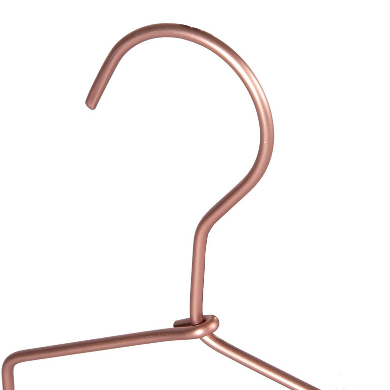 Harbour Housewares - Metallic Children's Coat Hanger, Copper