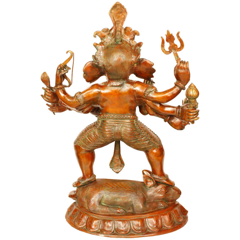 Ashtabhujadhari Yuddha Ganesha, Brun
