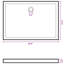 Shower Base Tray, Non-slip Bathroom Shower Pan, Reinforced ABS, 31.5x43.3 Inches, White-78546162