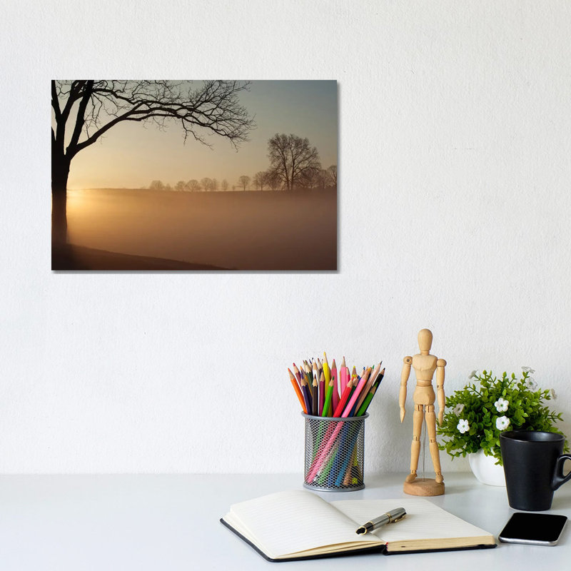 Sunrise In Valley Forge National Park by Austin - Gallery-Wrapped Canvas Giclée on Canvas, Canvas, 20.32 cm H x 30.48 cm W