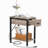 Huspon 24" End Table with Storage and Charging Station-1656076044