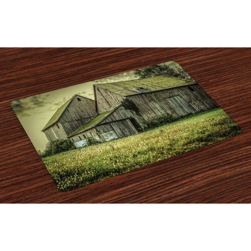 Ashya American Farmer Barn Placemat