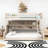 Bunk Bed with Shelving, Color-Changing Lights and Pegboard-149698615-149698612
