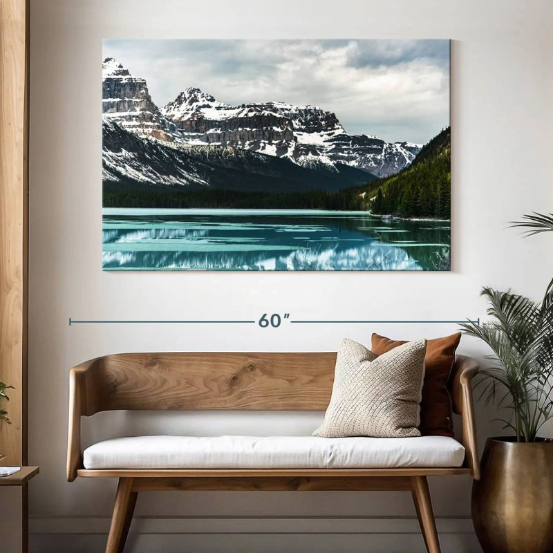 Alvord Enchanting Chilly Lake, H 34 po x l 51 po