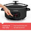 BLACK+DECKER 7-Quart Slow Cooker, SCD4007, Chalkboard Exterior, Locking Lid, 3 Heat Settings, Removable Stoneware Crock