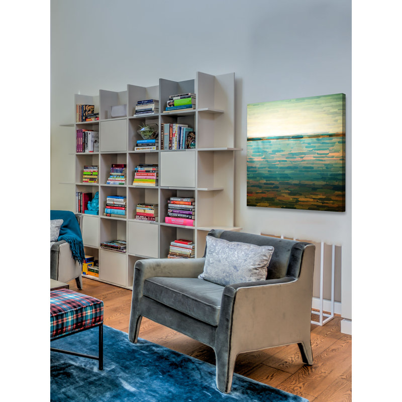« ormond beach », reproduction d’art sur toile tendue, H 24 po x l 24 po x P 1,5 po