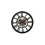 Horloge, horloge murale ronde 20 po, mécanisme d'engrenage, transitionnel-1703646362