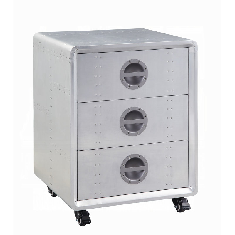 Brancaster 24" Aluminum Freestanding Office Cabinet