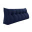 Lit à dossier assis en velours côtelé confortable, tête de lit, coussin de lecture, dossier triangulaire, compression-99222266-99222253