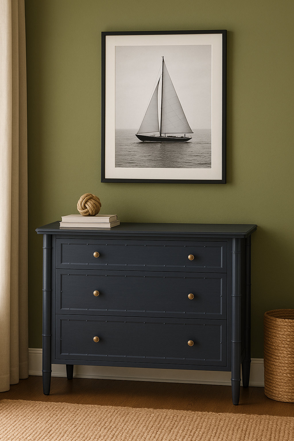 Harbor 46 " Dresser, Blue