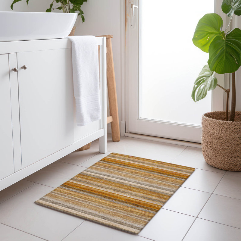 Tapis intérieur / extérieur Kinslee, Rectangle 1 pi 8 po x 2 pi 6 po