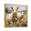 Troupeau de moutons moelleux I sur toile-1881599305-1881599303