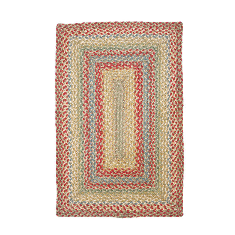 Tapis réversible en jute tressé Culzean, Rectangle 6 pi x 9 pi