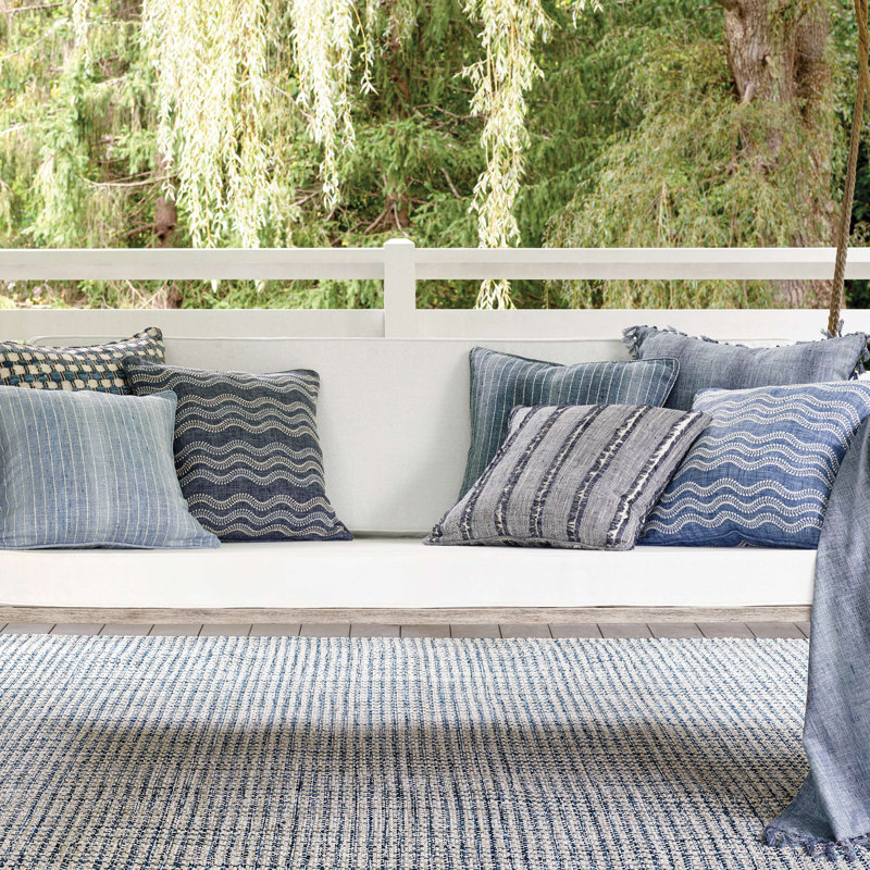 Housse de coussin Phoenix, Bleu
