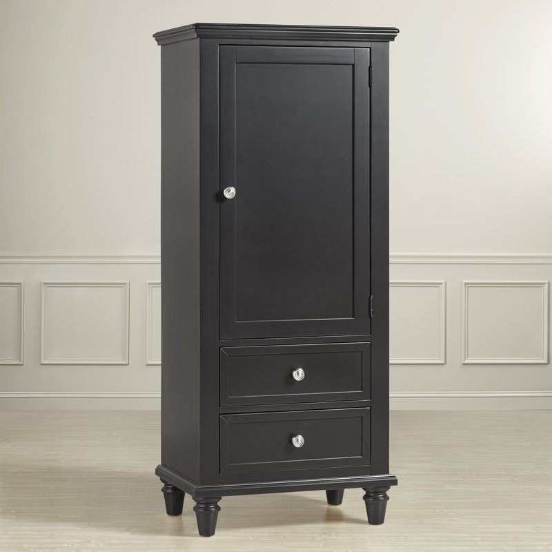 Armoire Jazmond, Noir vulcain