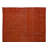 5.2x8.2 Ft Hand Knotted Turkish Wool Rug Over-Dyed in Orange, Handmade Orange Carpet