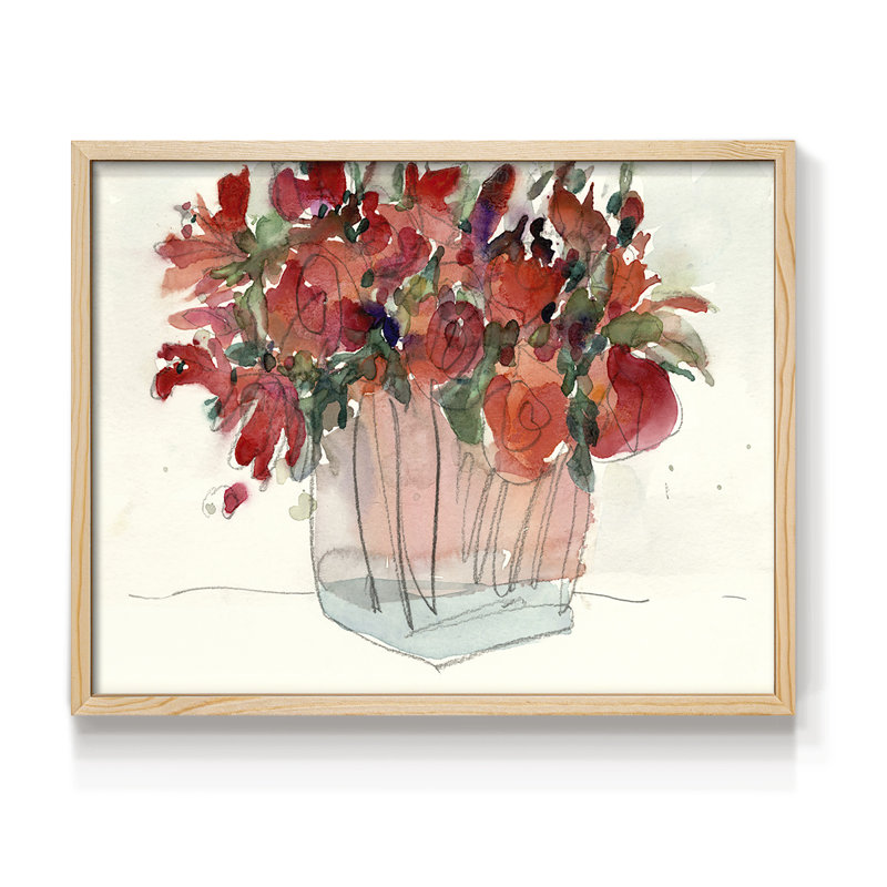 The Small Bunch II - Reproduction encadrée - Restickable, Naturel, H 11 po x l 14 po