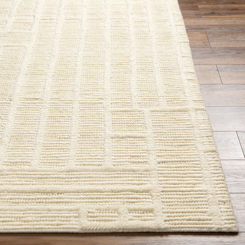 Ulmer Wool Geometric Indoor Rug, Rectangle 5' x 7'6"